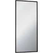 Balmani Expo rechthoekig toiletspiegel zwart 40 x 90 cm