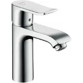 Hansgrohe Metris 1-gats wastafelkraan CoolStart met waste chroom