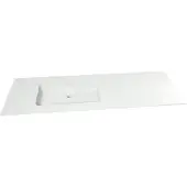 Storke Mata asymmetrisch linkse wastafel matte solid surface 150 x 52 cm