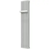 VIPERA Corrason dubbele badkamerradiator 40 x 180 cm centrale verwarming mat wit zij- en middenaansluiting 1994W