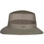 Hatland Greenville - Katoenen hoed - Olijf groen - Assorti - XL