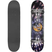 Globe G1 Ablaze Black Dye Skateboard