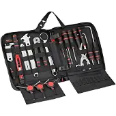 Feedback Sports - Werkzeugtasche Team Edition - Fietsgereedschap zwart/rood
