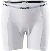 Agu Underwear Fietsonderbroek Essential - Fietsonderbroek Dames met Zeem - Ademend Fietsondergoed - Wit - L