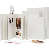 Deknudt Frames Deknudt passepartoutalbum wit 13x18 kunstleder A66DA1 10PH
