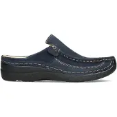 Wolky Instapper Roll Slide Men Antique Nubuck Blue-Schoenmaat 43