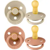 BIBS 2 Vanilla/Peach | 2 stuks
