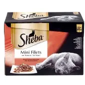 Sheba - Mini filets Traiteur selectie in saus -3x 12x85g