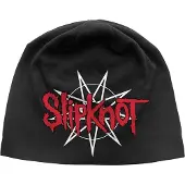 Ginza.se Slipknot - Nine Pointed Star Beanie Muts - Zwart