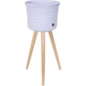 Handed By Plantenstandaard - Bloempot op poten - SET van 2! - -- Up High - pastelpaars - pastel purple