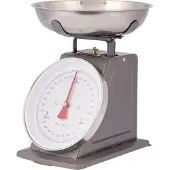 Plint Retro Keukenweegschaal Bijna zwart