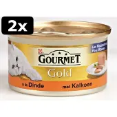 Gourmet 2x GOLD MOUSSE KALK 24X85GR