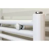 SaniGoods Base handdoek radiator 170x60 886 watt MO aansluiting wit