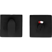 HDD pro WC Garnituur Square Shape Zwart