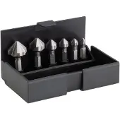 Volkel verzinker set, 6,3 - 20,5 mm, 6 delig