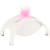 Flamingo Kattenrolspeelgoed Crazy Bridge 19x12x9 cm wit