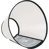 Flamingo - Halskap Capo - Transparant - 31.5 cm