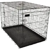 Flamingo Hondenbench XL – Opvouwbare Hondenbench Auto – Hondenbench Draadkooi Zwart – 109x70x77 cm – hondenbench Ebo Zwart