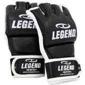 Legend Sports Bokszak / MMA Handschoenen Heren/Dames Zwart-Wit Leer