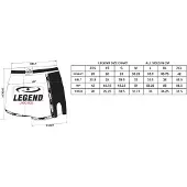 Legend Sports Kickboks Broekje Kids/Volwassenen Zwart Mesh