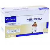 Virbac Milpro Kleine honden en puppies 48 tabletten