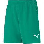 Puma teamRISE Voetbalbroekje Kids Groen Wit | Maat 140