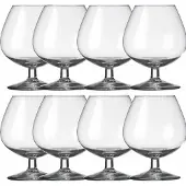 Royal Leerdam 8x Cognac glazen transparant 800 ml Specials - Cognacglazen