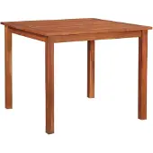 vidaXL Tuintafel 85x85x74 cm massief acaciahout