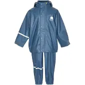 CeLaVi Regenkleding m. Bretellen - PU - Petrol - - 80 - Regenkleding