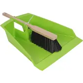 Talentools - Bladerenblik - Limegroen - Met stoffer