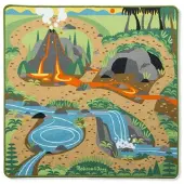 Melissa & Doug - Speelkleed Met Prehistorische Speeltuin
