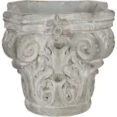 Clayre & Eef Groene Bloempot 17*17*16 cm 6TE0333