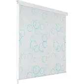 vidaXL Rolgordijn voor douche 80x240 cm bubbel online kopen