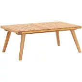 vidaXL Tuintafel 90x55x35 cm massief acaciahout
