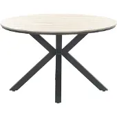 Garden Impressions Tulli tuintafel Ø148 cm - licht bruin