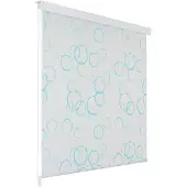 vidaXL Rolgordijn voor douche 100x240 cm bubbel online kopen