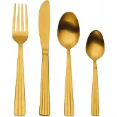 MIKASA Champ Cutlery Set 16 Pieces Goud
