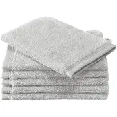 De Witte Lietaer Washandje Contessa Silver (set van 6)