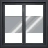 Wicotex Raamfolie zonwerend- 152cm transp/zilver