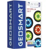 SmartGames Wheel Set - Magnetische Uitbreidingsset met Wielen - Technische Constructie Accessoires - Vanaf 5 Jaar