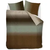 Beddinghouse Duco Dekbedovertrek Olijfgroen 200 x 200/220 cm + 2x 60 x 70 cm