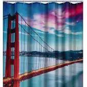 RIDDER Douchegordijn San Francisco 180x200 cm