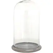 Clayre Eef stolp 6gl3536 transparent 17x29 cm
