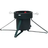 vidaXL Kerstboomstandaard 46x46x19 cm zwart