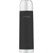Thermos Soft Touch RVS Isoleerfles - 0.5L - Zwart