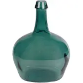 Coppens - Vaas Graffa Victoria L d.groen glas 27x20x38cm