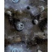 Overig Vliesbehang Good Vibes Gv24265 - Felblauw - Paars - Zwart - Grijs - Zilver - 10,05m X 53cm