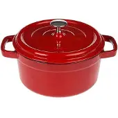 Surel Gietijzeren braadpan rood