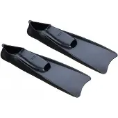 Beco Zwemvliezen Rubber Unisex Zwart Maat 46-47