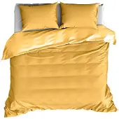 De Witte Lietaer Dekbedovertrek Olivia Golden Yellow Satijn-240 x 200 / 220 cm | Lits-Jumeaux